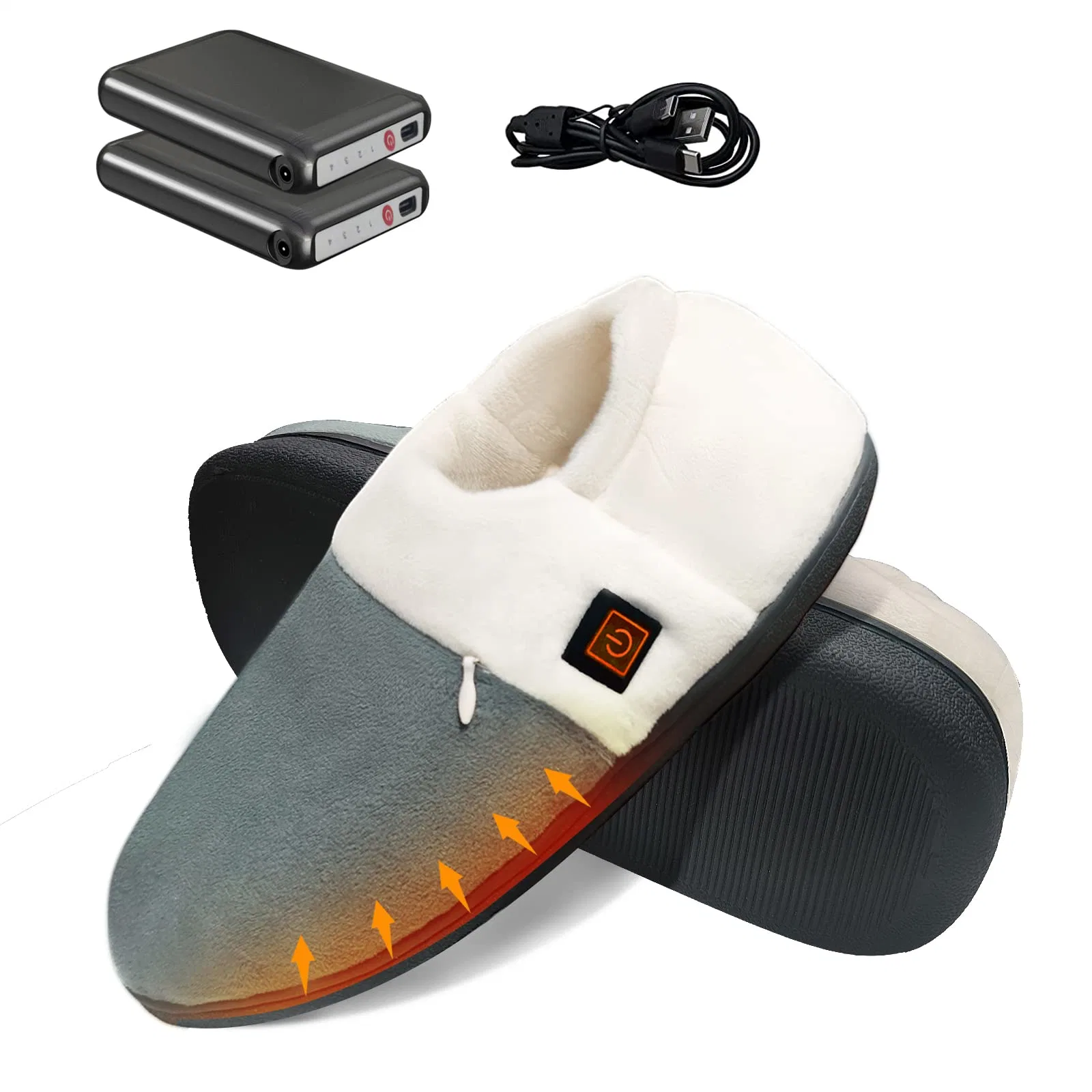 usb heated slippers