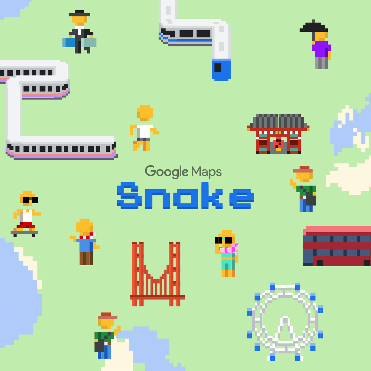 snake game google doodle games