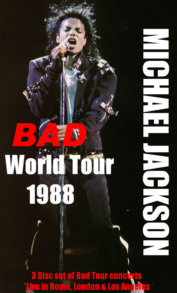 michael jackson bad world tour