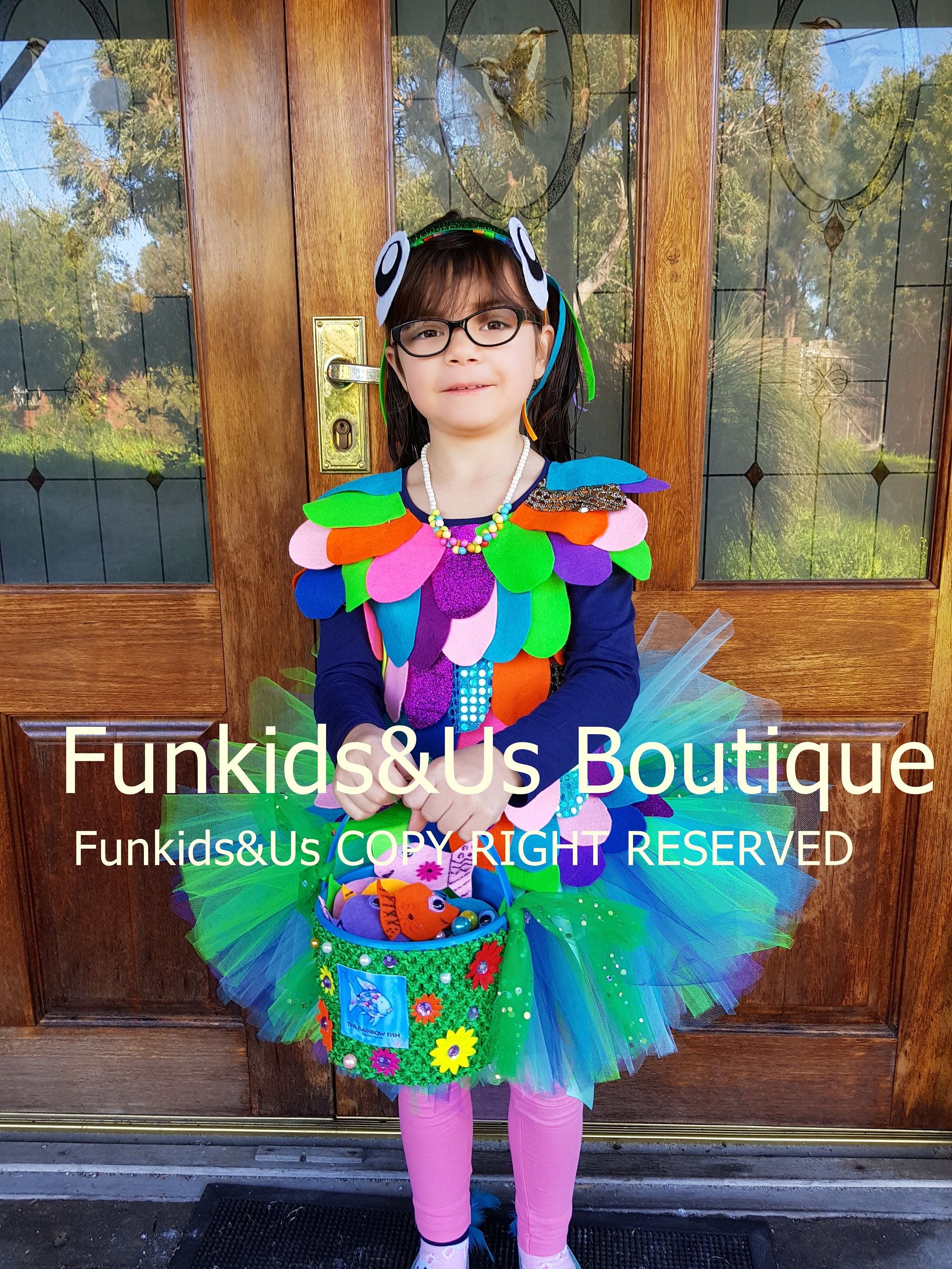 rainbow fish costume