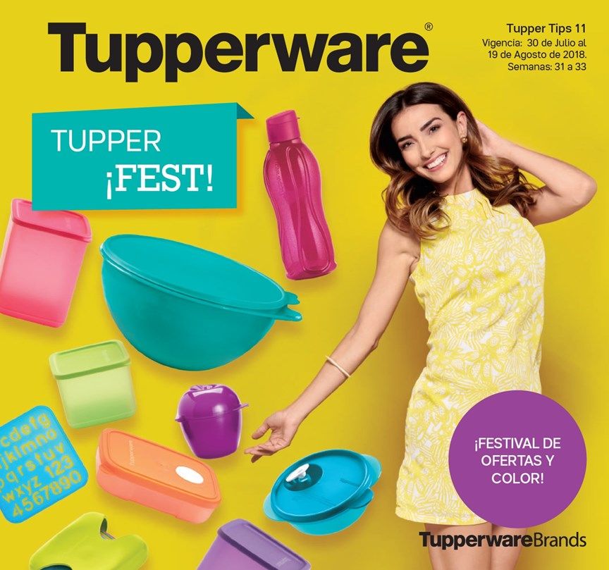 anuncio de tupperware