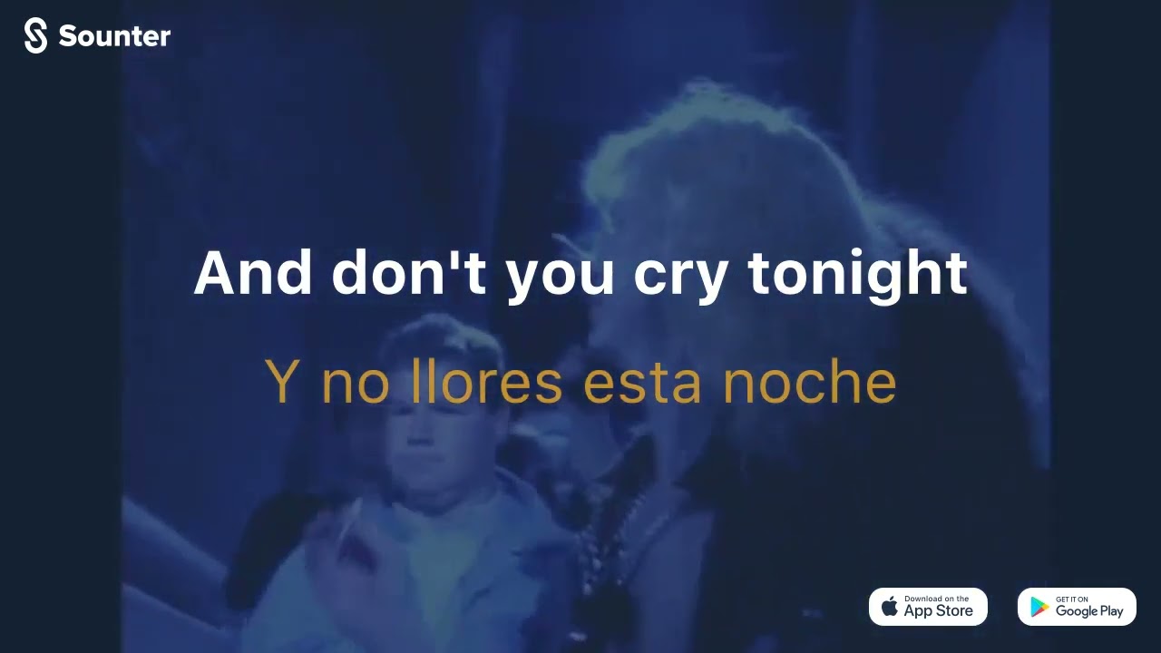 dont cry en español traductor