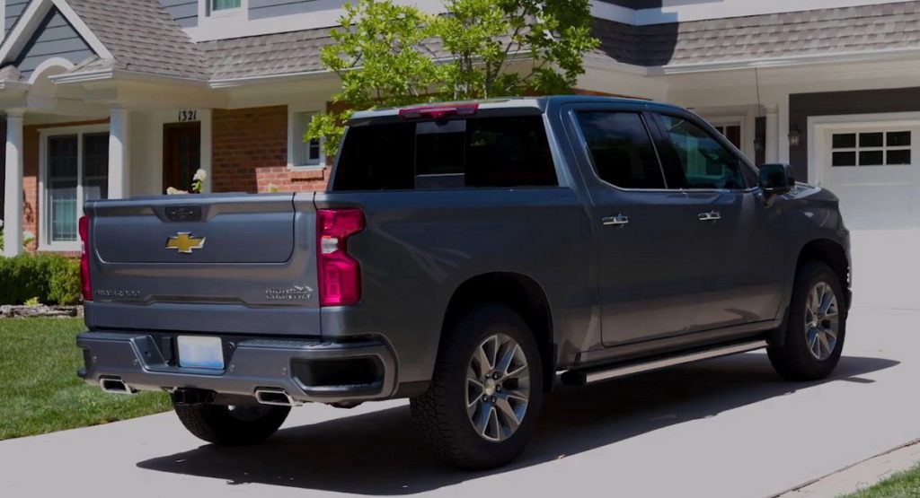 2021 silverado tailgate