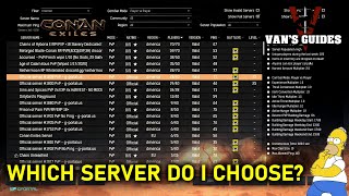 conan exiles server list