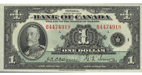 old canadian paper money value