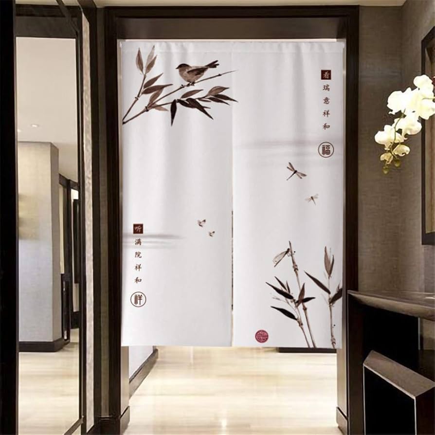 japanese door curtain