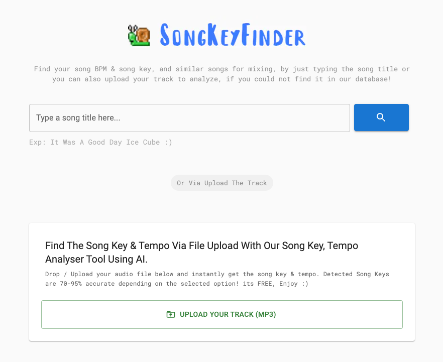 song bpm finder online