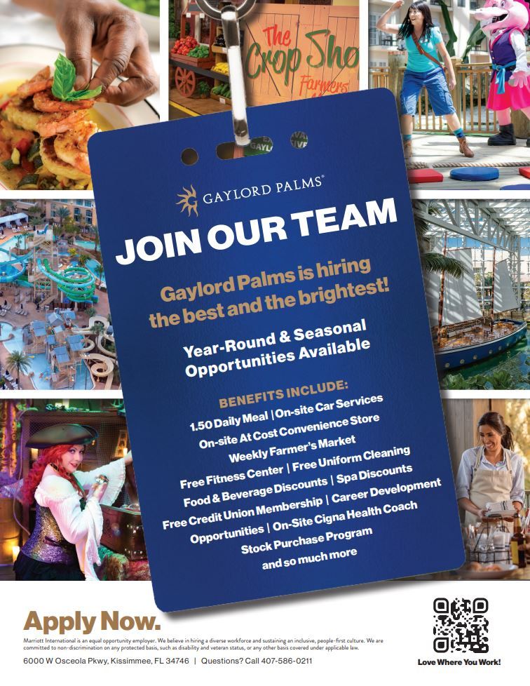 gaylord palms jobs