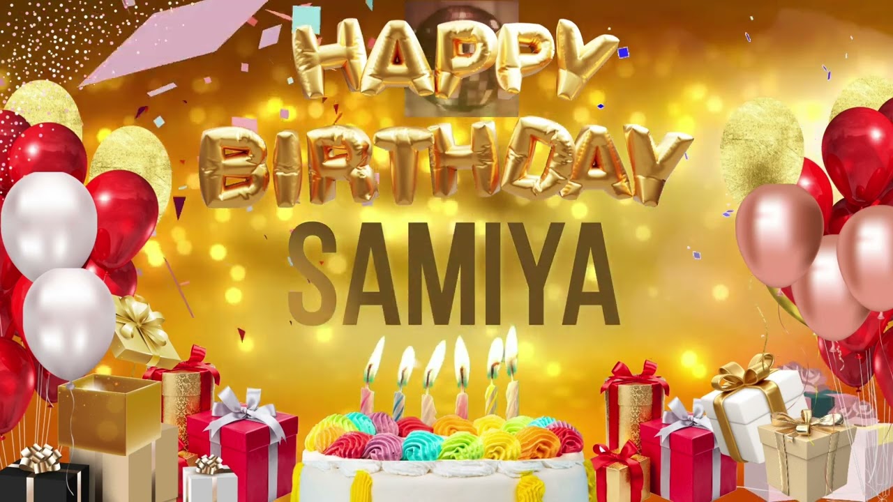 happy birthday samiya