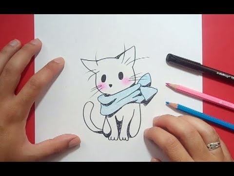 dibujos gatos anime