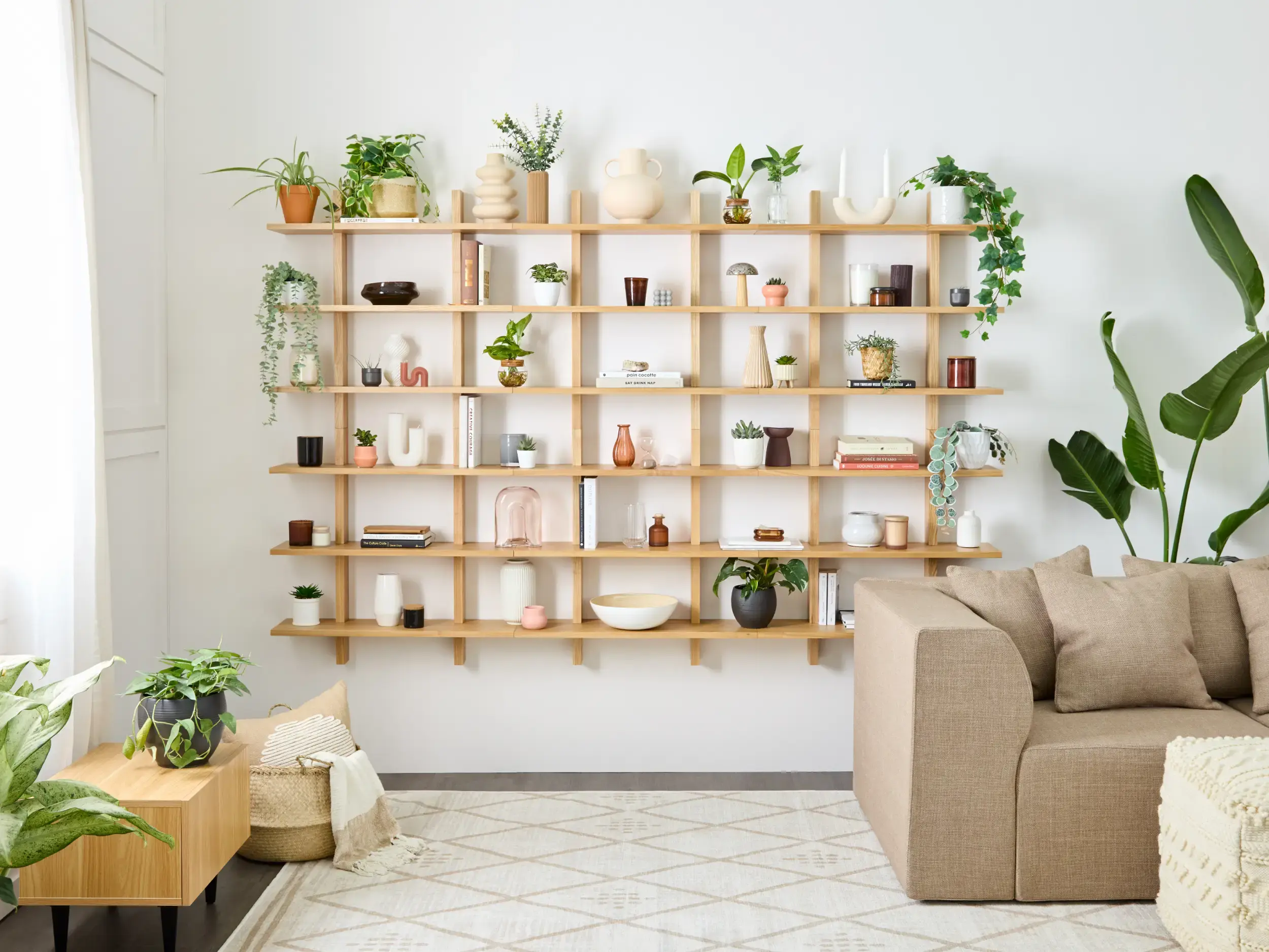 cozey shelves