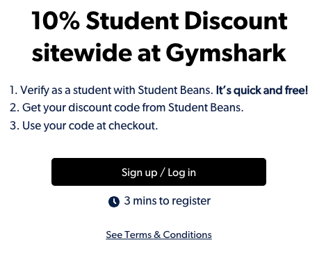 gymshark coupons