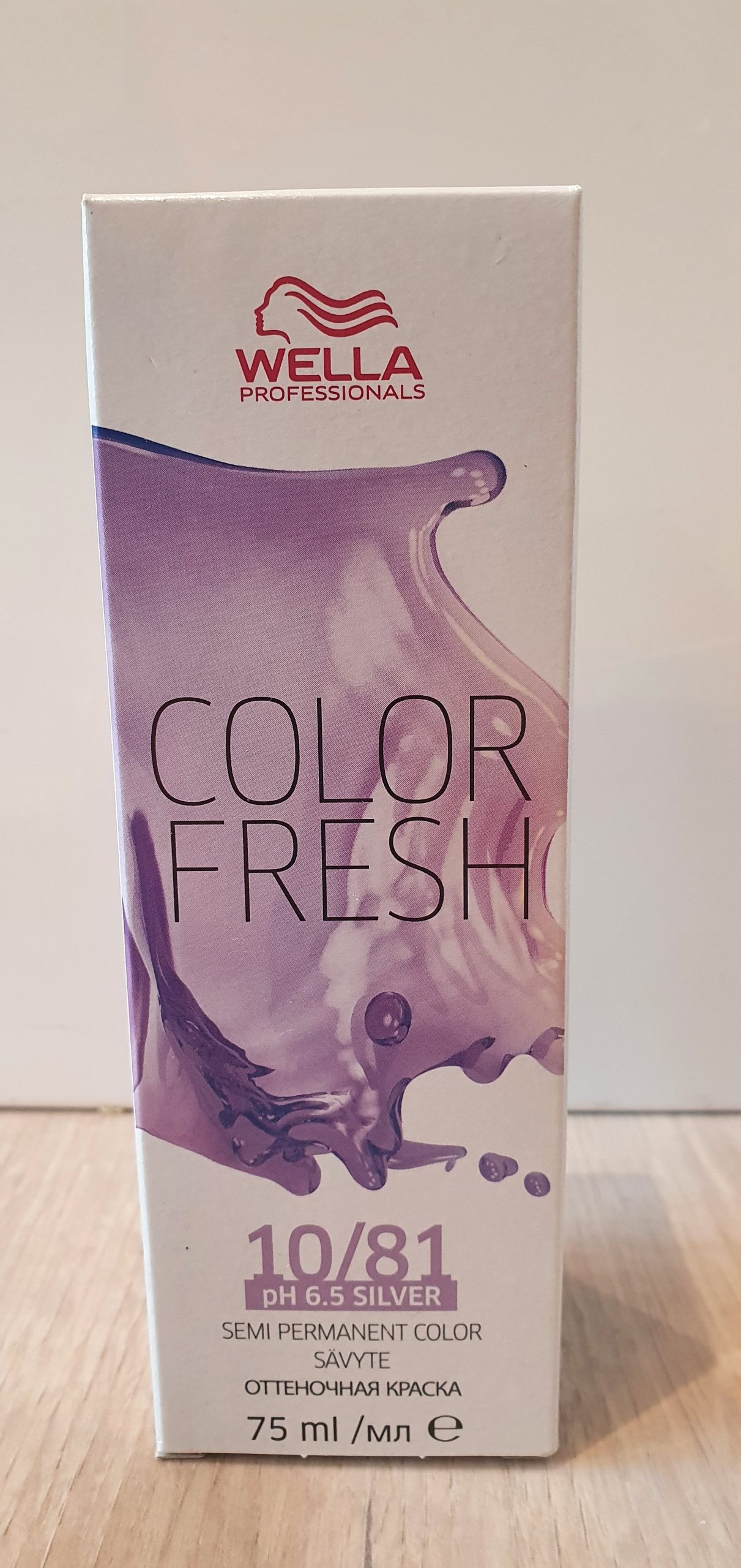 wella toner colour fresh