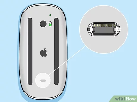 how to charge an apple mouse