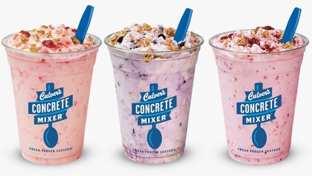 culvers concrete mixer ideas