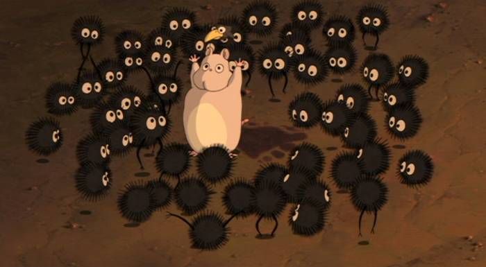 spirited away soot sprites