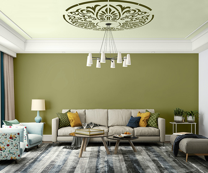 asian paints stencils for ceiling