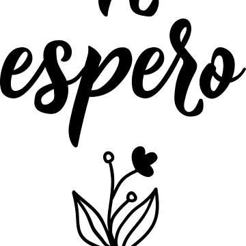 letras te esperamos