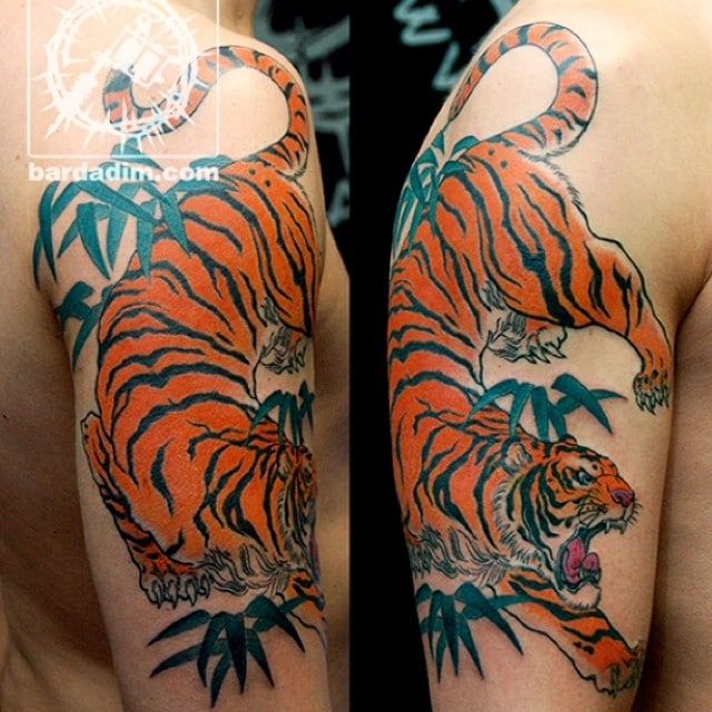 japanese tiger tattoo