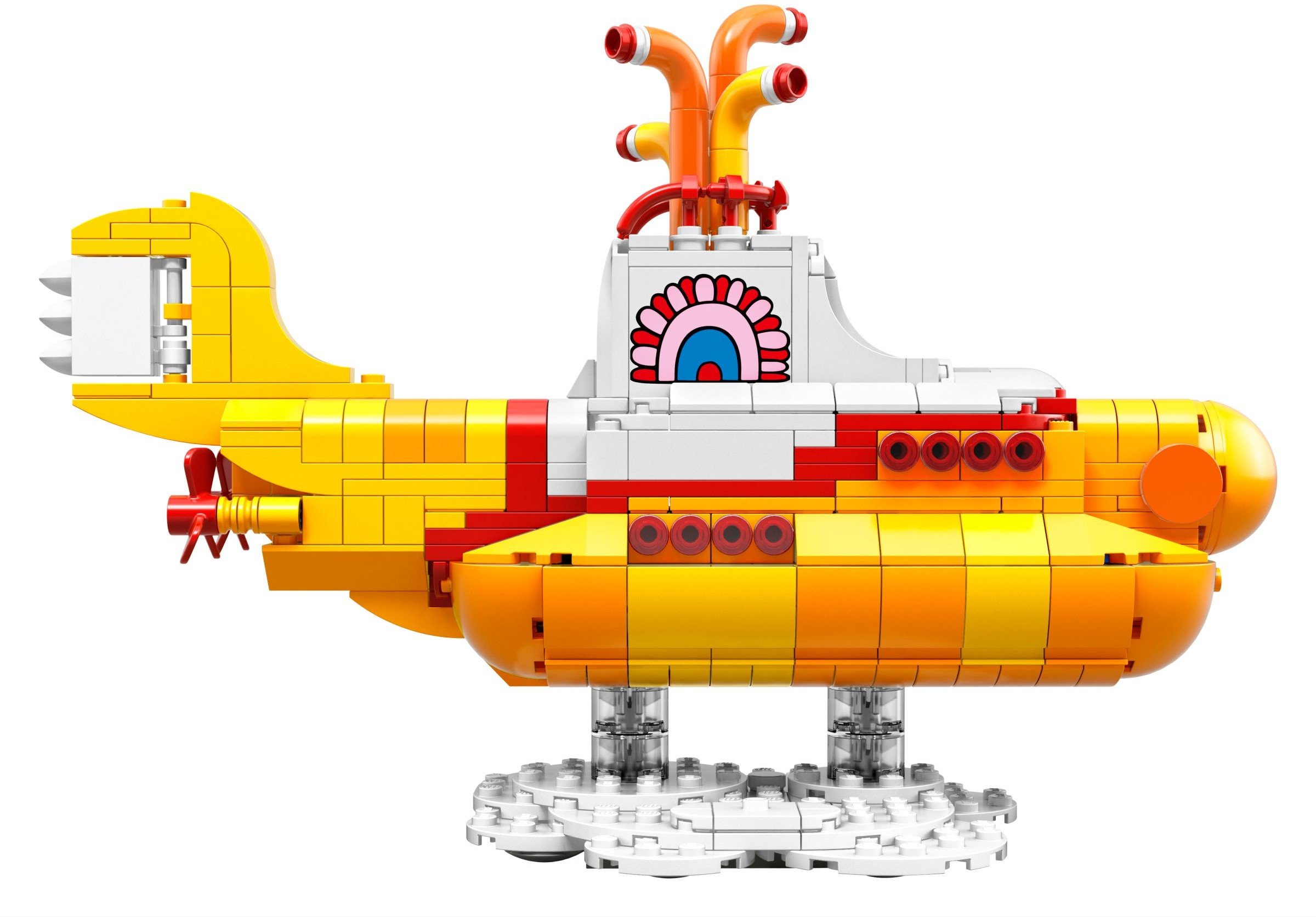 the beatles yellow submarine lego