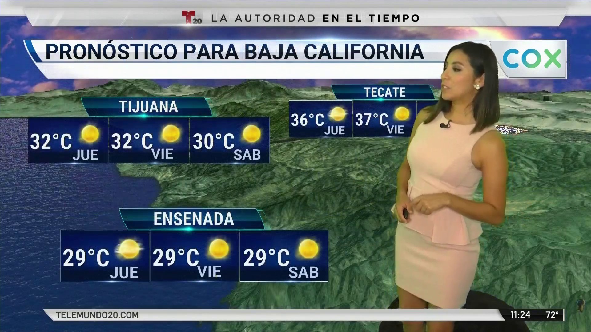 clima tijuana por hora