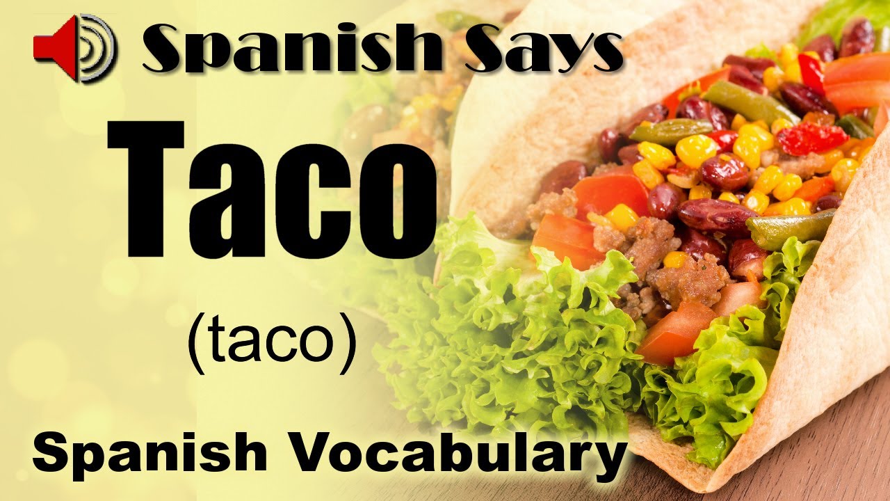 pronunciation of taco