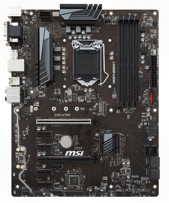 msi z370 pc pro specs