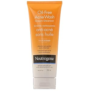 neutrogena face wash for dry acne prone skin