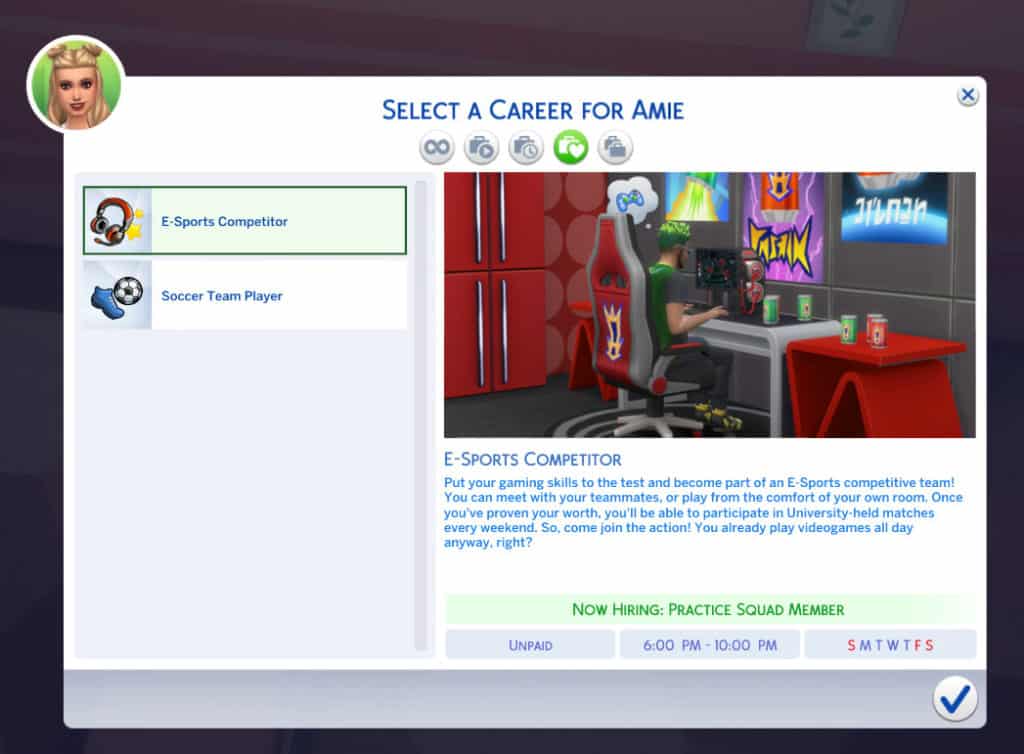 sims 4 esports