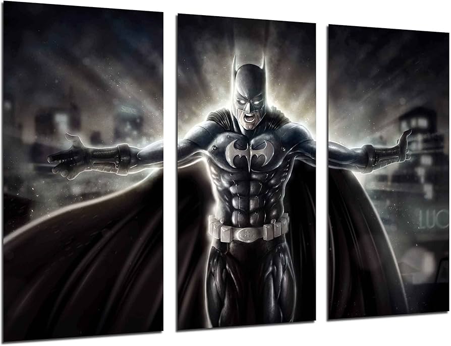 batman wall art framed