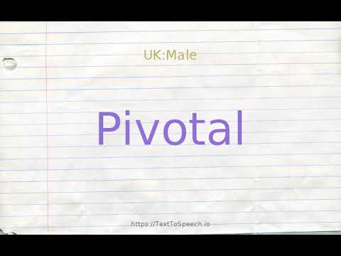 pivotal synonym