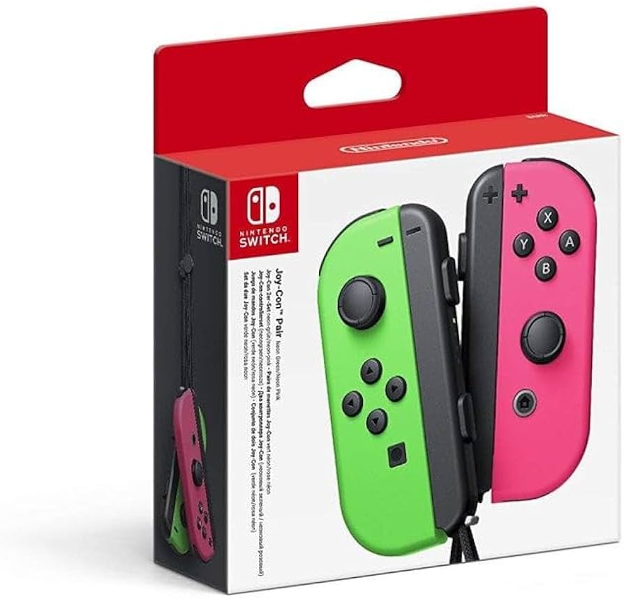 nintendo switch console neon amazon