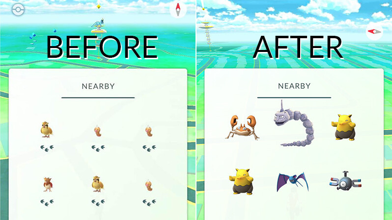 pokemon go changelog