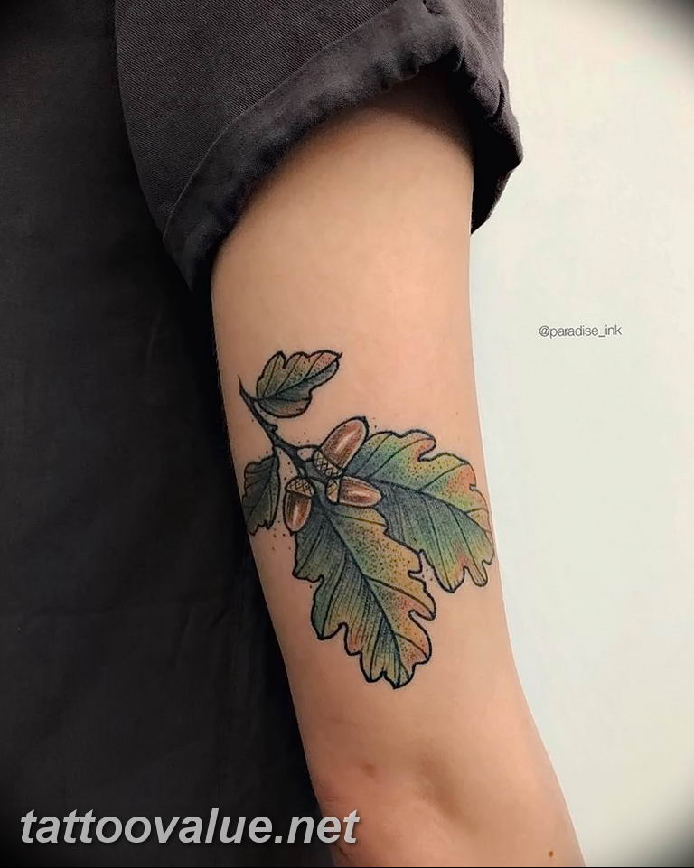 oak leaf tattoo meaning