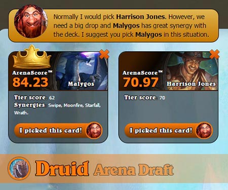 hearthstone arena deck builder online