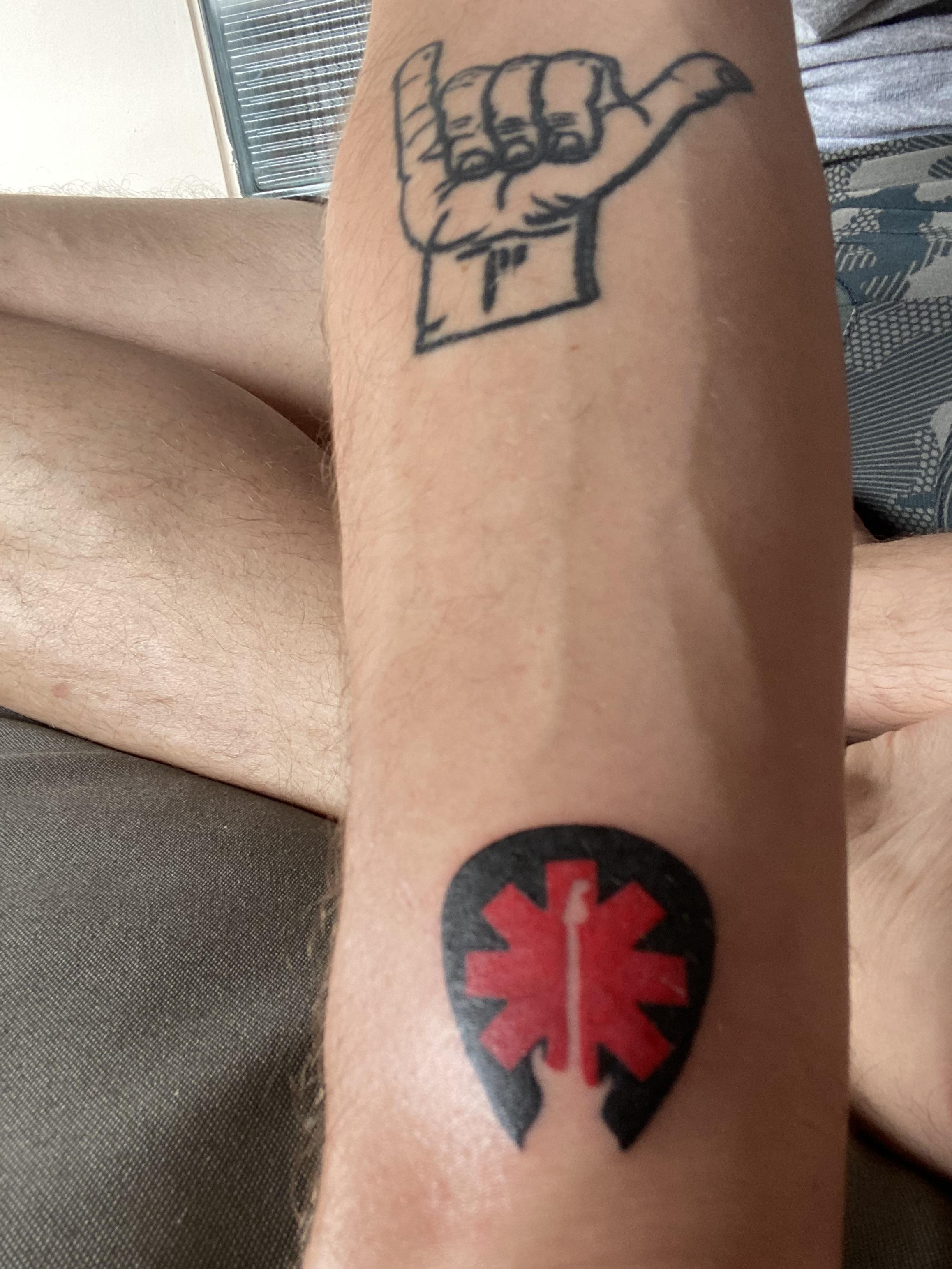 red hot chilli peppers tattoo