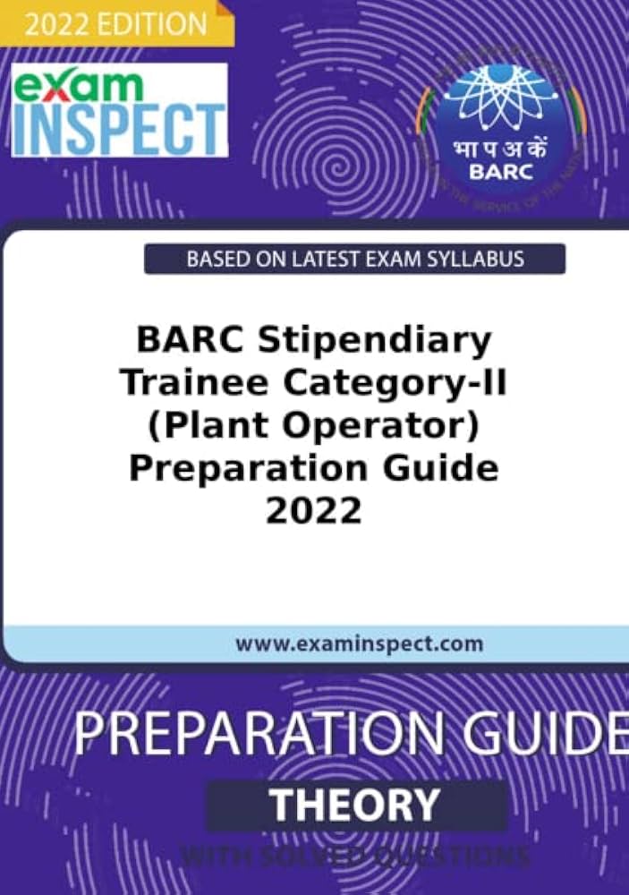 barc plant operator book