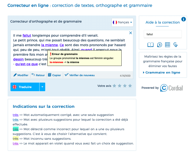 reverso grammaire