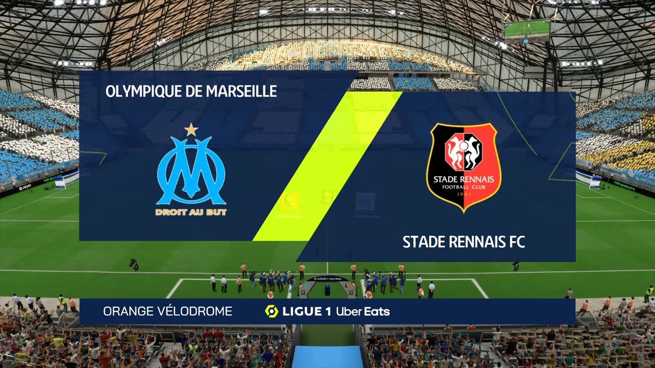 stade rennais f.c. vs olympique de marseille lineups