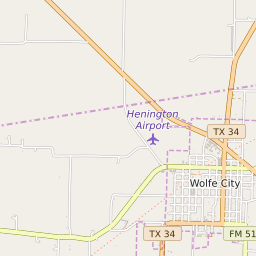 wolfe city tx zip code