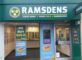 ramsdens travel exchange rate