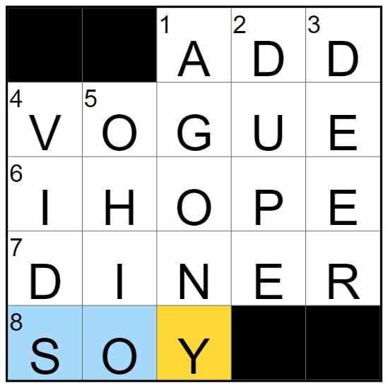 nyt mini answers