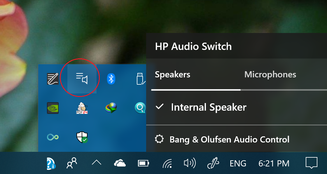 hp pavilion b&o audio drivers