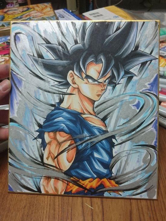 dragon ball painting