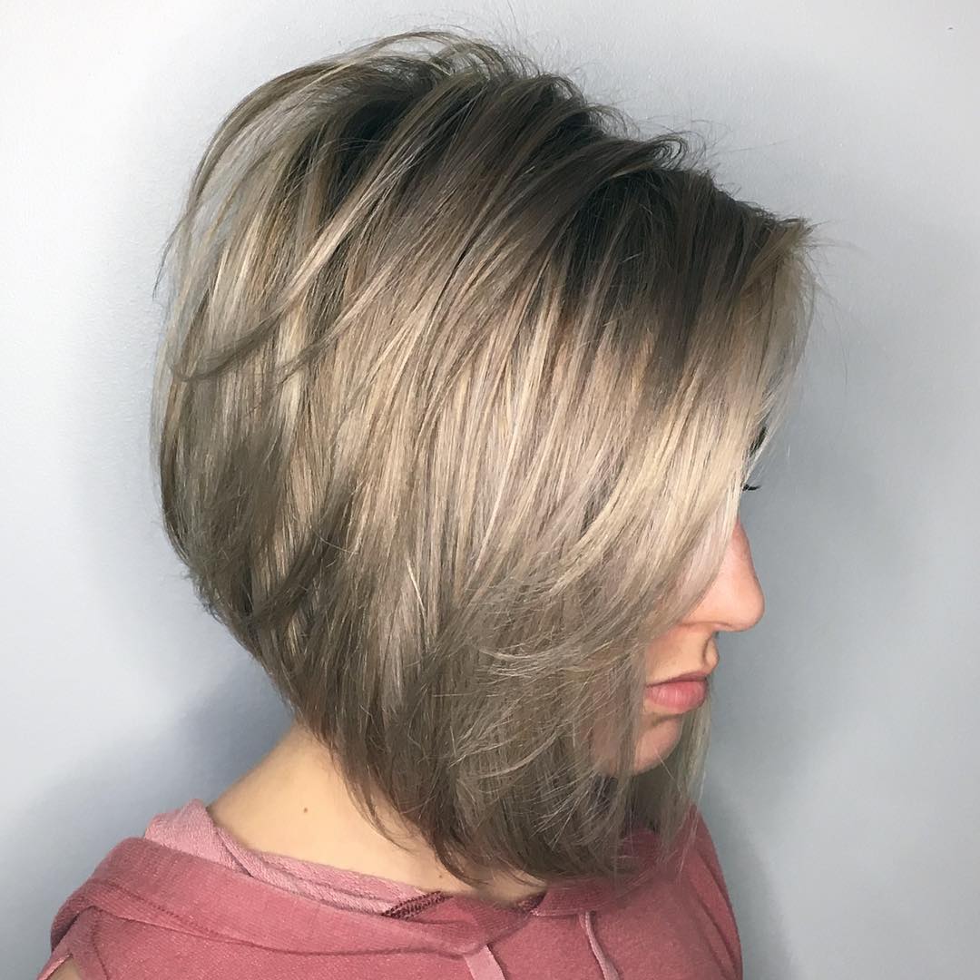 reverse bob with bangs