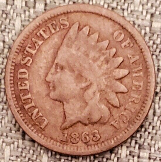 1863 penny