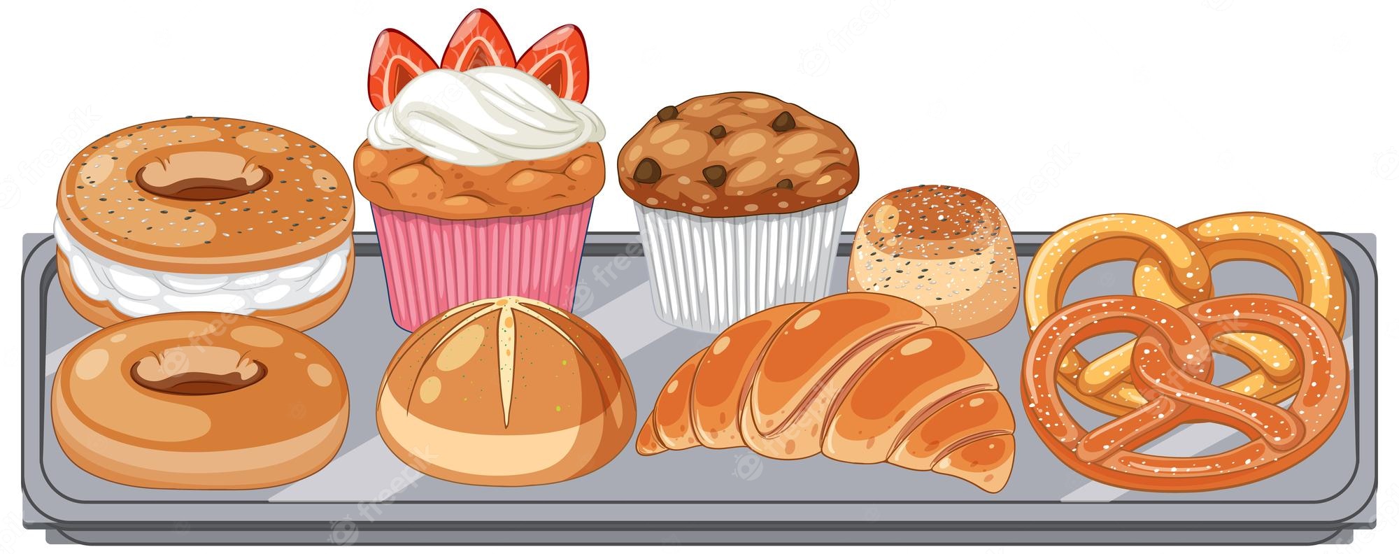 clipart baked goods