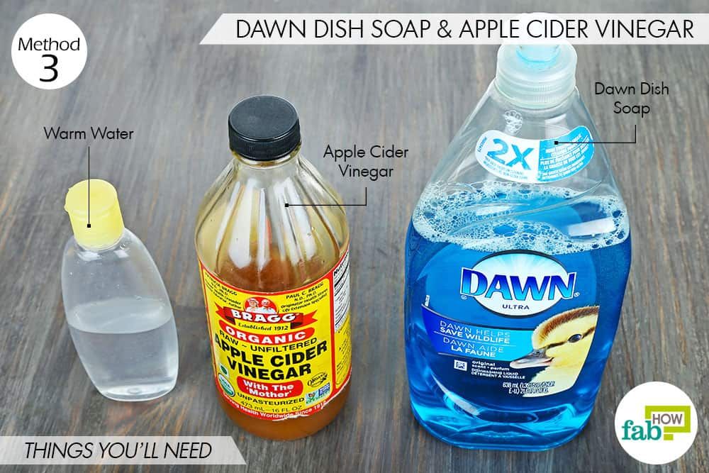 dawn soap for fleas