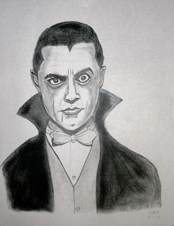 dracula drawing