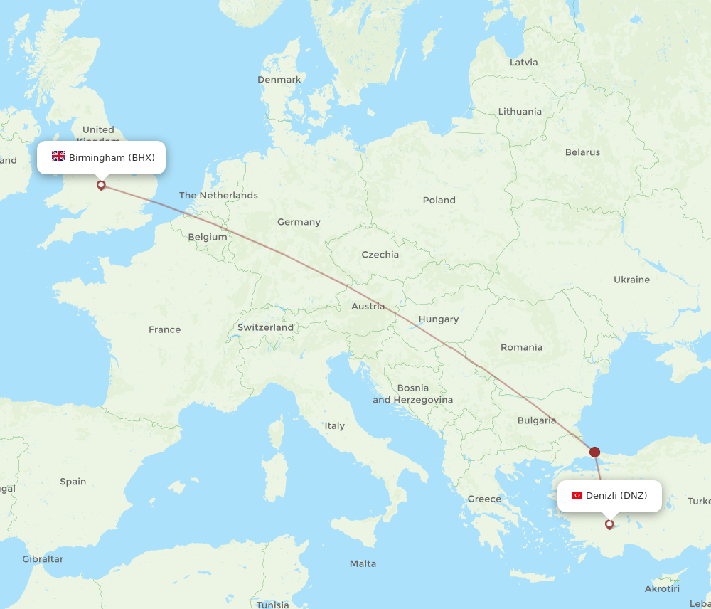 flights to turkey from birmingham today